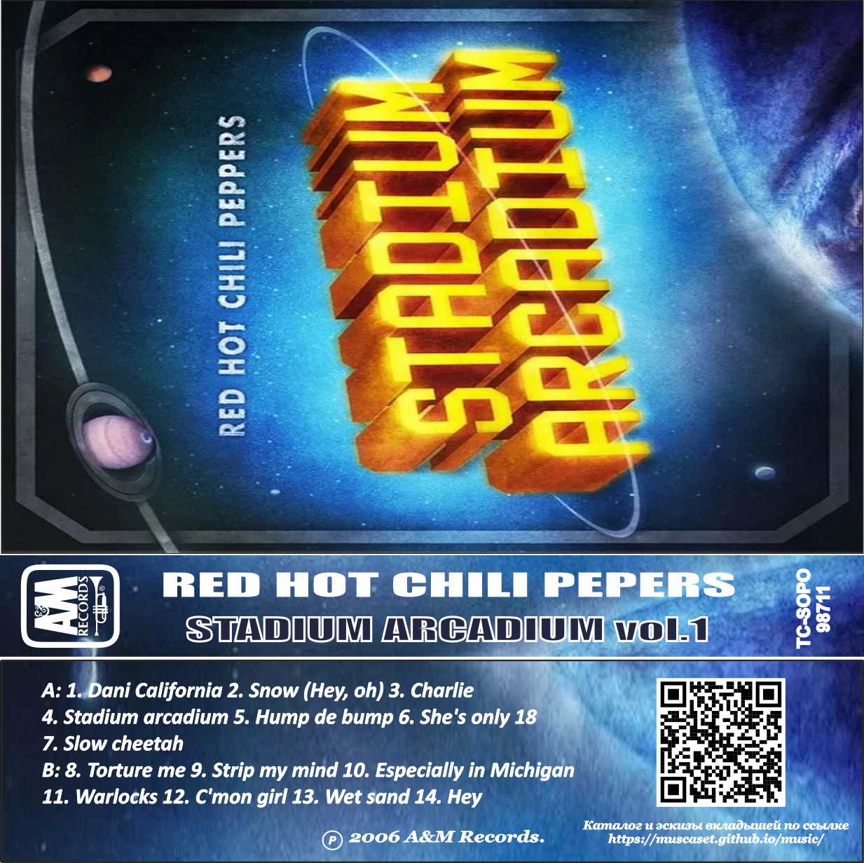 Red Hot Chili Peppers-Stadium Arcadium Vol.1